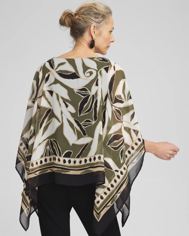 Travelers Paisley Chiffon Layer Top - image 3